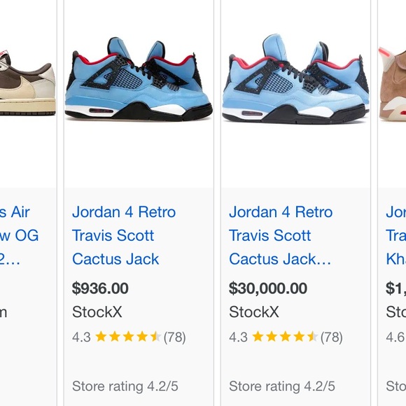 Cactus Jack Travis Scott size 10.5 bought them second hand I don’t have box - Picture 6 of 6